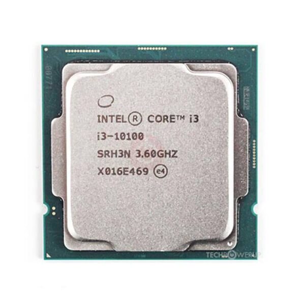 پردازنده مرکزی اینتل سری Comet Lake مدل Core i3-10100
