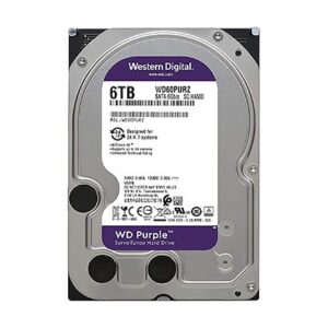 Western Digital Purple Internal Hard Drive - 6TB