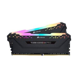 رم دسکتاپ کورسیر مدل VENGEANCE RGB PRO Black دو کاناله DDR4 فرکانس 3200 مگاهرتز حافظه 32 گیگابایت