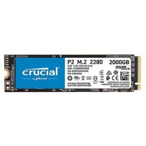 حافظه SSD اینترنال کروشال مدل P2 NVMe PCIe M.2 2280 ظرفیت 2 ترابایت