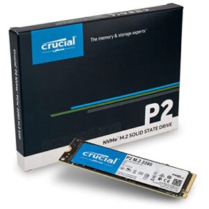 حافظه SSD اینترنال کروشال مدل P2 NVMe PCIe M.2 2280 ظرفیت 500 گیگابایت