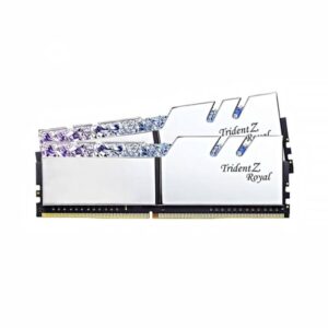 رم دسکتاپ DDR4 دو کاناله 3200 مگاهرتز CL16 جی اسکیل مدل Trident Z Royal RS ظرفیت 16 گیگابایت