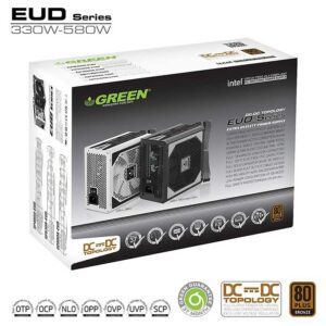 منبع تغذیه کامپیوتر گرین مدل GP380A-EUD