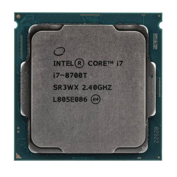 پردازنده اینتل بدون باکس مدل Core i7-8700T فرکانس 2.40 گیگاهرتز