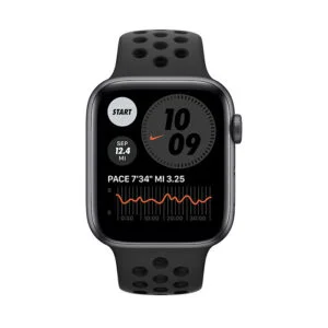 ساعت هوشمند اپل واچ سری 6 مدل 44mm Space Gray Aluminum Case with Nike Sport Band