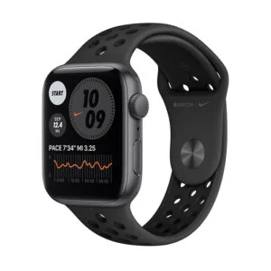 ساعت هوشمند اپل واچ سری 6 مدل 44mm Space Gray Aluminum Case with Nike Sport Band