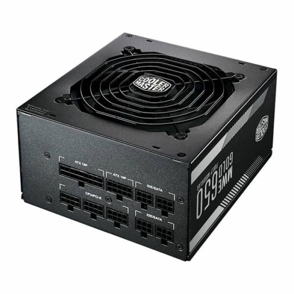 منبع تغذیه کامپیوتر کولر مستر مدل کاملا ماژولار MWE GOLD 650