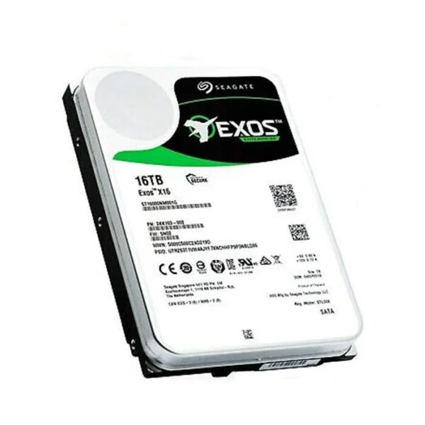 هارد اینترنال سیگیت مدل ST16000NM001G Exos X16 ظرفیت 16 ترابایت