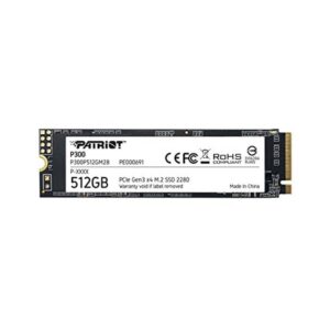 حافظه SSD اینترنال پاتریوت مدل P300 M.2 PCIe Gen 3 x4 ظرفیت 512 گیگابایت