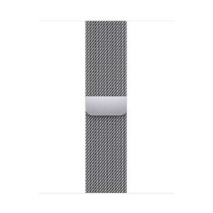 ساعت هوشمند اپل واچ سری 7 استیل نقره ای 41 میلیمتری با بند Silver Milanese Loop