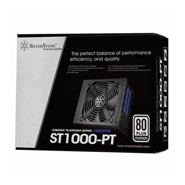 منبع تغذیه سیلوراستون Strider Platinum SST-ST1200-PT