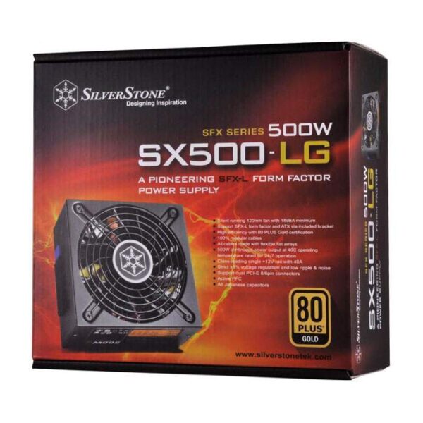 منبع تغذیه کامپیوتر سیلوراستون SX500-LG