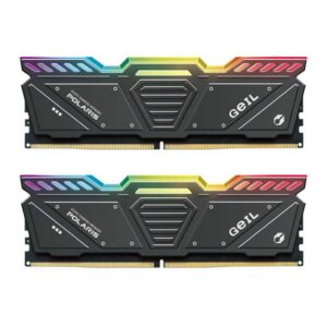 رم ژل دسکتاپ DDR5 دو کاناله 5200 مگاهرتز CL34 مدل POLARIS RGB ظرفیت 32 گیگابایت