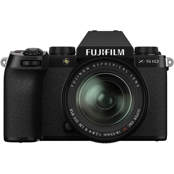 دوربین بدون آینه فوجی فیلم FUJIFILM X-S10 Mirrorless Digital Camera with 18-55mm