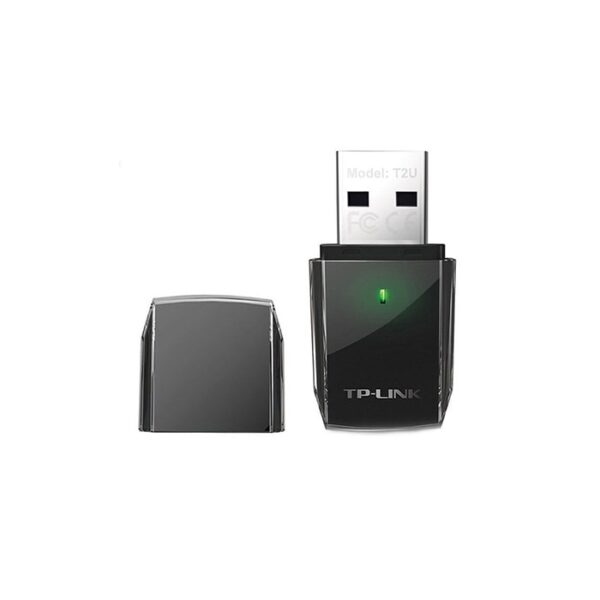 کارت شبکه USB وایرلس و دوبانده تی‌پی لینک مدل Archer T2U