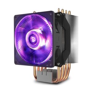 فن پردازنده RGB کولر مستر همراه مایع خنک کننده مدل HYPER H410R