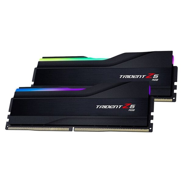 رم کامپیوتر RAM جی اسکیل دو کاناله Trident Z5 RGB با حافظه 32 گیگابایت و فرکانس 6400 مگاهرتز