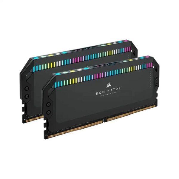 رم دوکاناله کامپیوتر کرسیر Dominator Platinum RGB DDR5 با حافظه 32 گیگابایت و فرکانس 6000 مگاهرتز