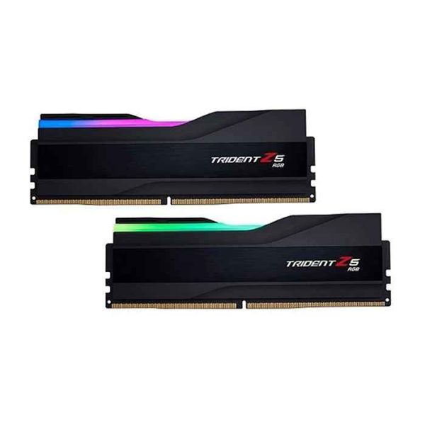 رم دسکتاپ جی اسکیل مدل Trident Z5 RGB BLACK ظرفیت 32 گیگابایت و فرکانس 6600 مگاهرتز