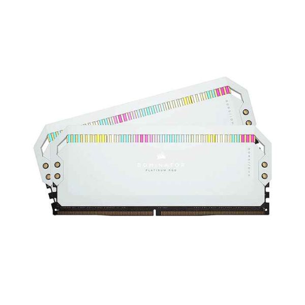 رم دوکاناله دسکتاپ کرسیر سری Dominator Platinum RGB با ظرفیت (16GBx2)32 گیگابایت و فرکانس 5600 گیگاهرتز