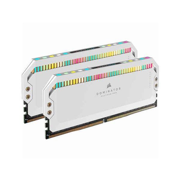 رم دوکاناله دسکتاپ کرسیر سری Dominator Platinum RGB با ظرفیت (16GBx2)32 گیگابایت و فرکانس 5600 گیگاهرتز