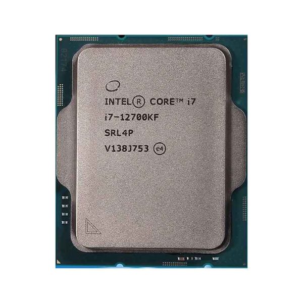 سی پی یو اینتل بدون باکس Core i7-12700KF CPU