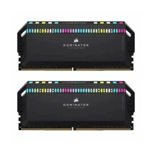 رم دوکاناله دسکتاپ کرسیر سری Dominator Platinum RGB با ظرفیت (16GBx2)32 گیگابایت و فرکانس 6000 گیگاهرتز
