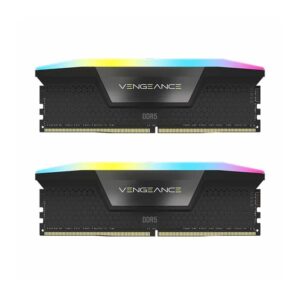 رم کورسیر VENGEANCE RGB 32GB 16GBx2 7200MHz CL34 DDR5