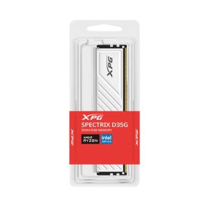 رم کامپیوتر ای دیتا XPG Spectrix D35G تک کاناله DDR4 CL18 با فرکانس 3600 مگاهرتز و ظرفیت 8 گیگابایت سفید