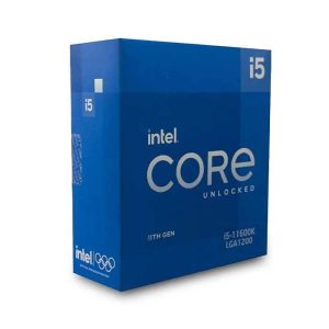 پردازنده اینتل Core i5-11600K BOX سری Rocket Lake