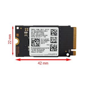 حافظه SSD اینترنال 256 گیگابایت SAMSUNG PM991a NVMe M.2 2230 – بدون پک