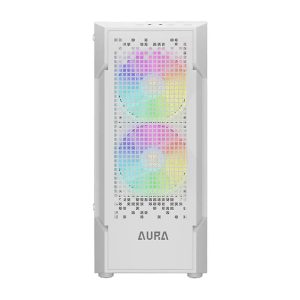 کیس کامپیوتر گیمدیاس AURA GC7 COMPACT MESH WH