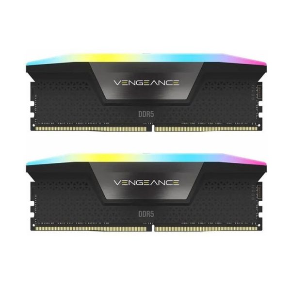 رم دسکتاپ کورسیر VENGEANCE RGB DDR5 دو کاناله 6600 مگاهرتز CL40 ظرفیت 96 گیگابایت