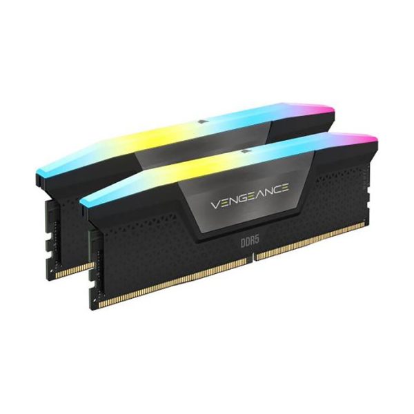 رم دسکتاپ کورسیر VENGEANCE RGB DDR5 دو کاناله 6600 مگاهرتز CL40 ظرفیت 96 گیگابایت