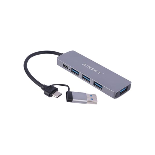 هاب Ifortech Airsky HC-13EL Type-C USB3.0 4Port