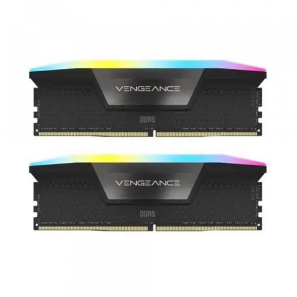 رم دسکتاپ کورسیر VENGEANCE RGB DDR5 دو کاناله 6800 مگاهرتز CL40 ظرفیت 96 گیگابایت