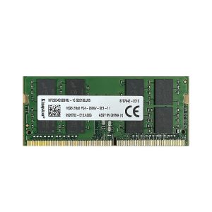 رم لپ تاپ کینگستون CL19 DDR4 2666MHz SODIMM ظرفیت 16 گیگابایت