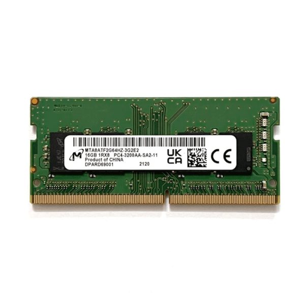 رم لپ تاپ میکرون PC4 DDR4 3200 ظرفیت 16 گیگابایت